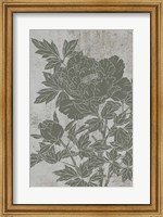 Framed Blooming Peony II