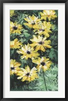 Floral Impressions I Framed Print