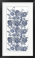 Ice Blue Botanical II Framed Print