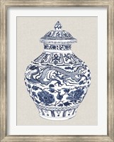 Framed Antique Chinese Vase III