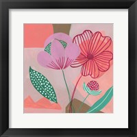 Dancing Bouquet I Framed Print