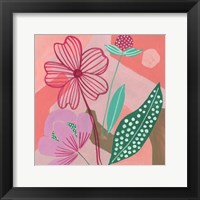 Dancing Bouquet II Framed Print