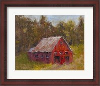 Framed Back Road Barn II