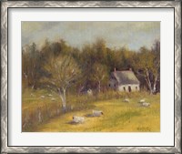 Framed Cottage Meadow I