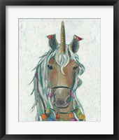 Fiesta Unicorn II Framed Print