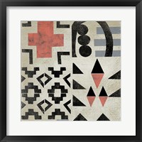 Geo Tile III Framed Print