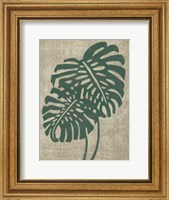 Framed Vintage Greenery I