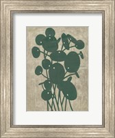 Framed Vintage Greenery IV