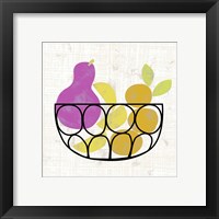 Framed 'Fruitilicious I' border=