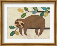 Framed Sleeping Sloth