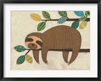 Framed Sleeping Sloth