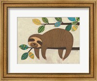 Framed Sleeping Sloth