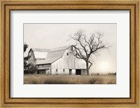 Framed Ohio Fields I