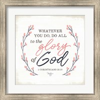 Framed Glory of God