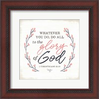 Framed Glory of God