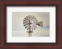 Framed Windmill Close-Up