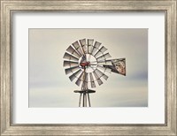Framed Windmill Close-Up