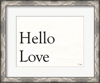 Framed Hello Love