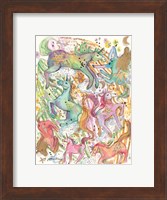 Framed Unicorn Dance