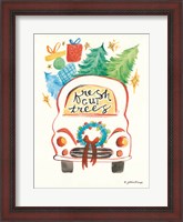 Framed Carful of Cheer