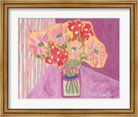 Framed Flowers for Vivian
