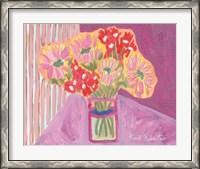 Framed Flowers for Vivian