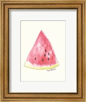 Framed W is for Watermelon