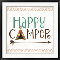 Framed Happy Camper