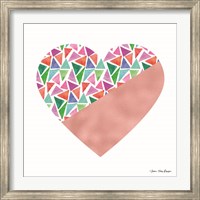 Framed Colorful Heart