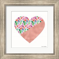 Framed Colorful Heart