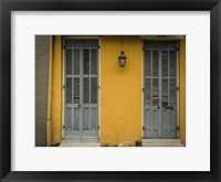 Framed Yellow Entrance