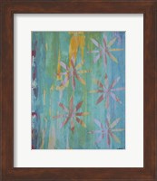 Framed Stained Glass Blooms II