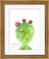Framed Cactus Verse IV