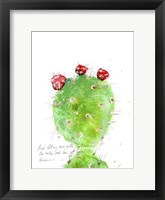 Cactus Verse IV Framed Print