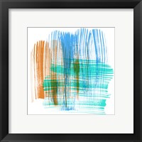 Framed 'Color Swipe III' border=