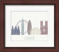 Framed London Skyline