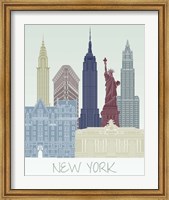 Framed New York Skyline