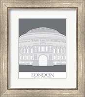 Framed London Albert Hall Monochrome
