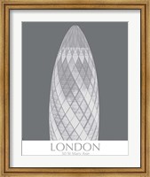 Framed London Gerkin Monochrome