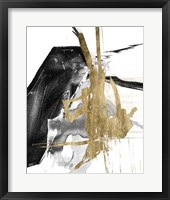 Glam & Black V Framed Print