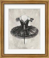 Framed Black Ballet Dress II