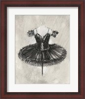 Framed Black Ballet Dress II