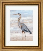 Framed Beach Heron II