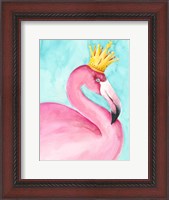 Framed Flamingo Queen II