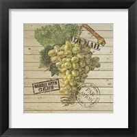 Framed 'Grape Crate V' border=