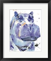 Ultra Violet Safari I Framed Print
