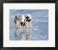 Framed Water Horses I