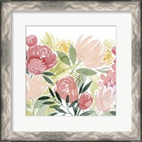 Framed Sunkissed Posies II