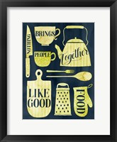 Food for the Soul I Framed Print