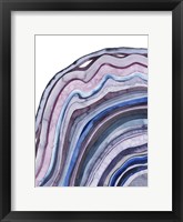 Amethyst Agate I Framed Print